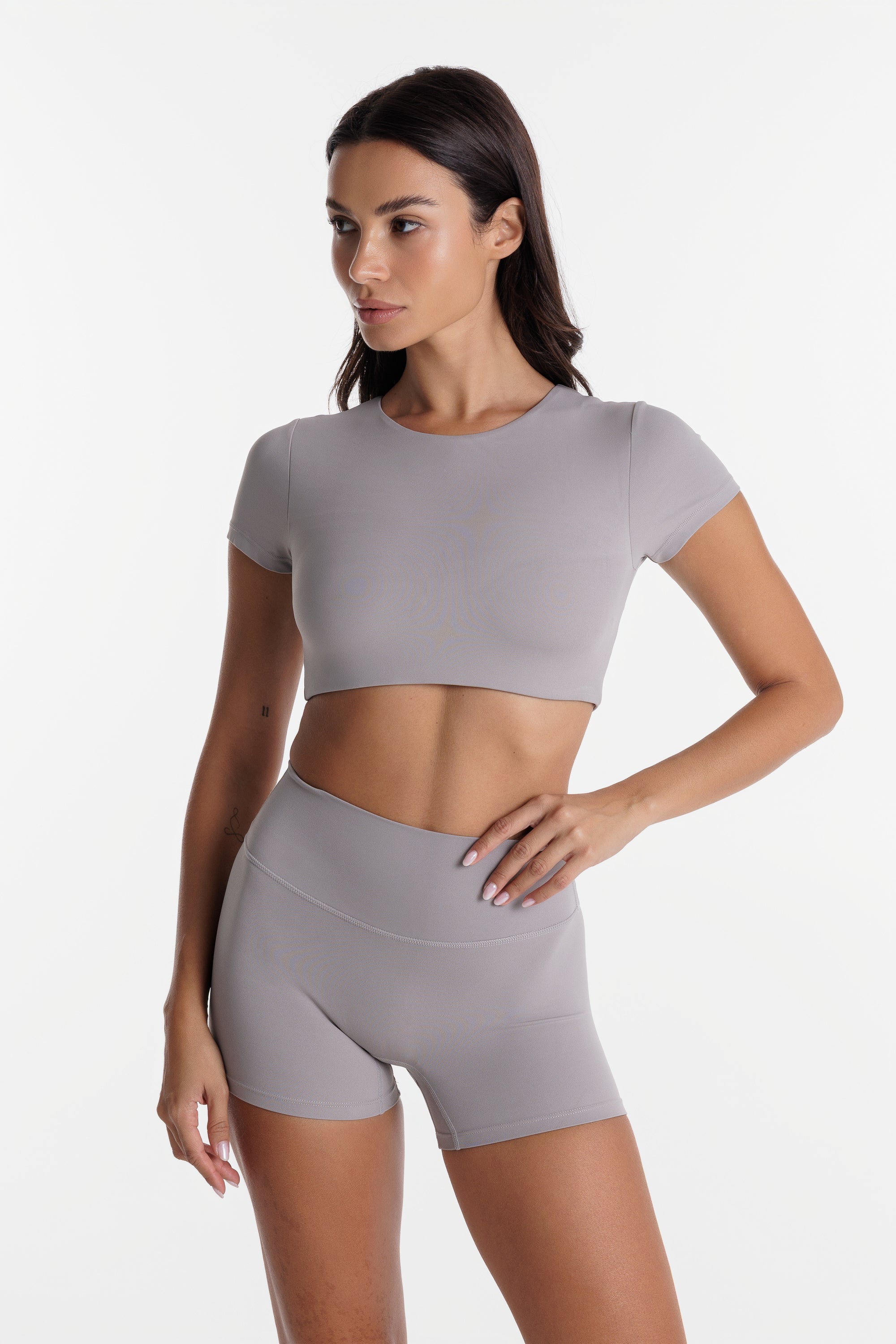 Sculpt Crop Tee