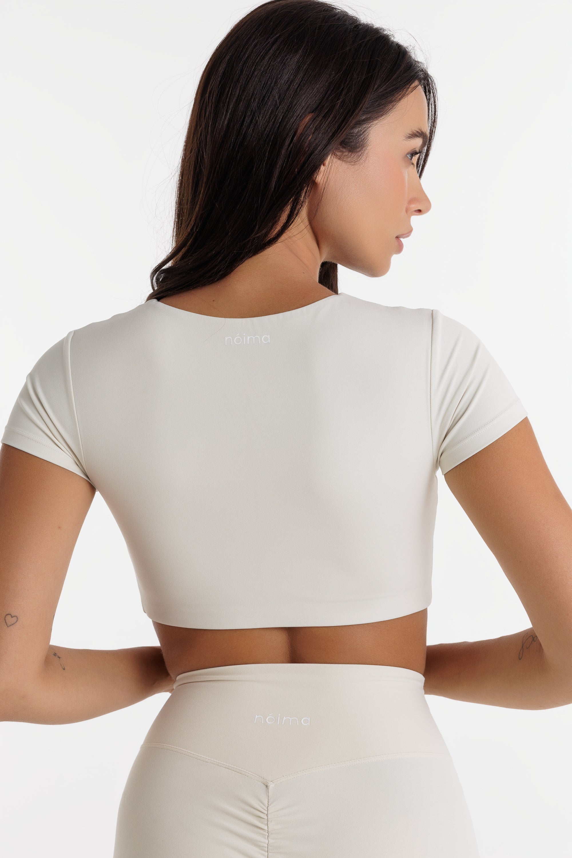 Sculpt Crop Tee
