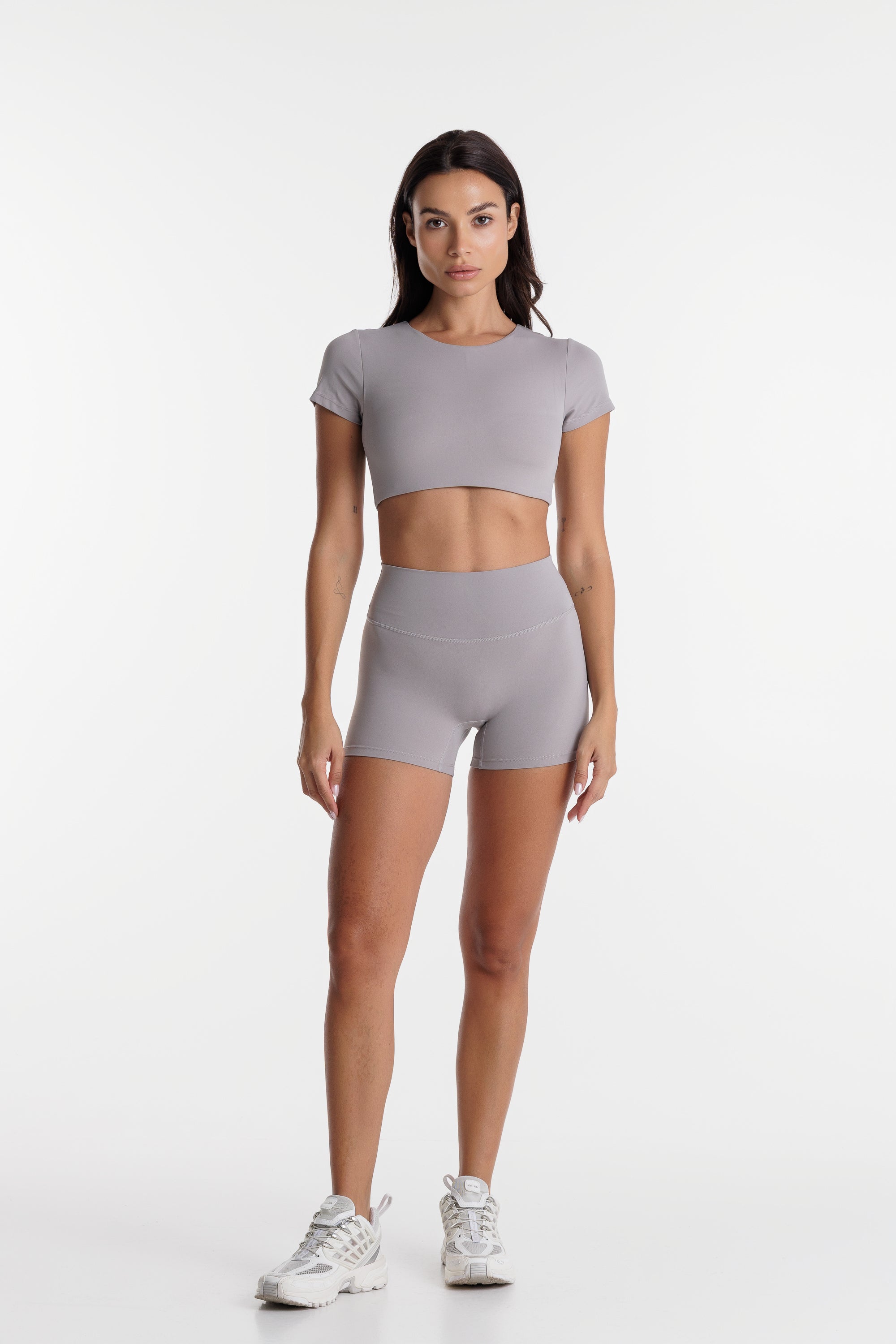 Sculpt Crop Tee