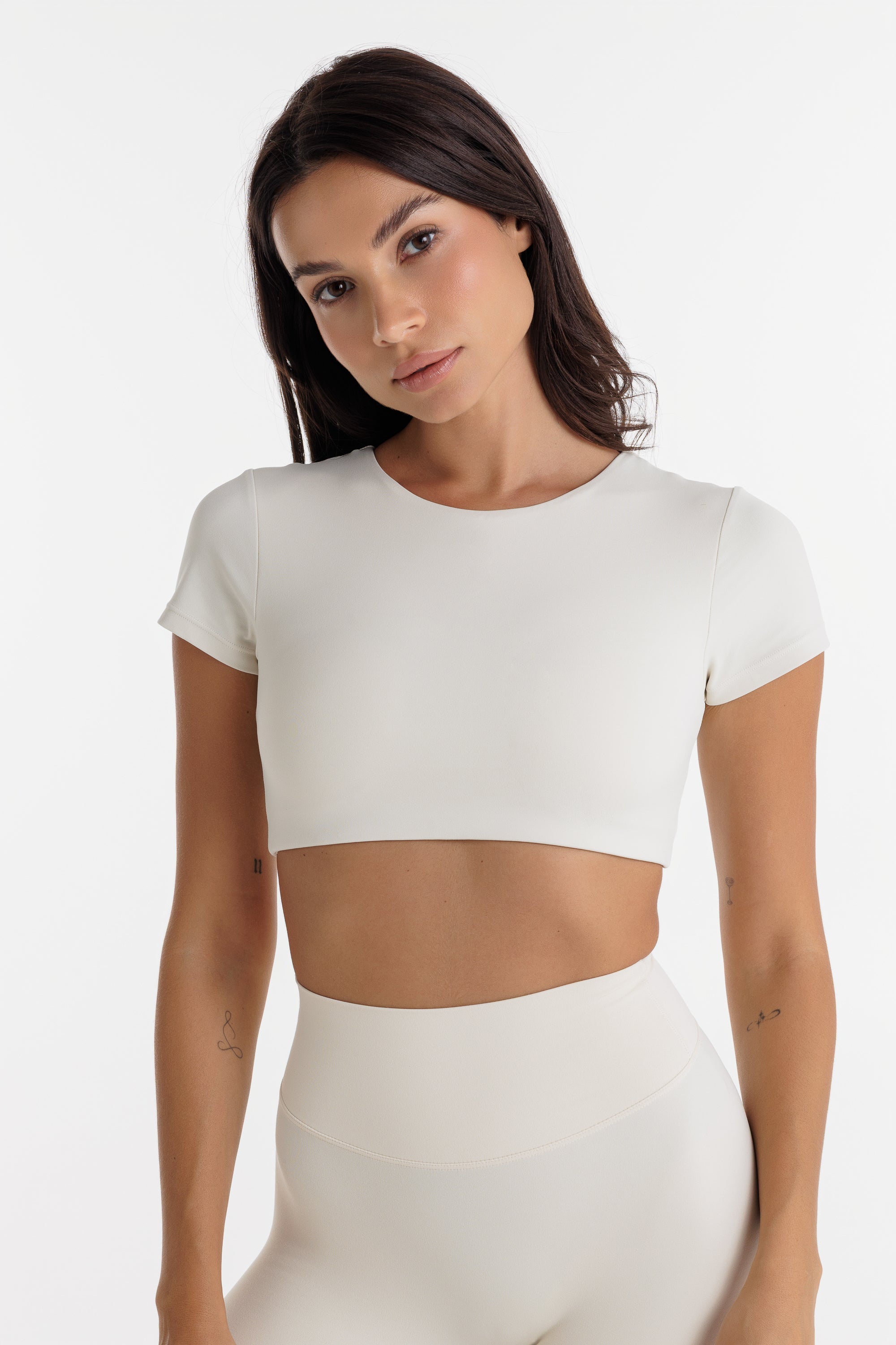 Sculpt Crop Tee
